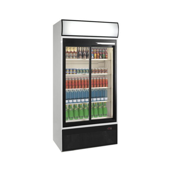 Mondialframec JUMBO Upright Display Cooler Ventilated Sliding Doors