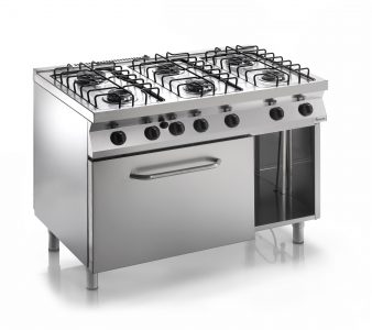 Gas cooker with 6 burners S7/FUG6BA