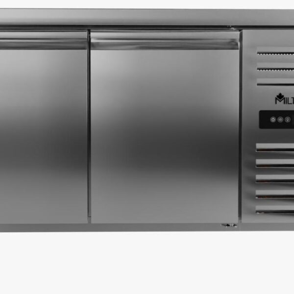 Miltonbro 2 DOOR UNDERCOUNTER REFRIGERATOR